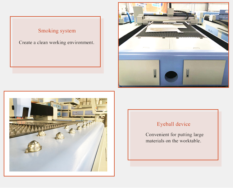 3015 Tagliatrice laser a fibra Raycus 1000w / 1500w / 2000w Miglior prezzo