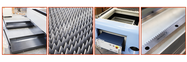 3015 Raycus 1000w / 1500w / 2000w Fiber Laser Cutting Machine Best Price 3015 Tagliatrice laser a fibra Raycus 1000w / 1500w / 2000w Miglior prezzo