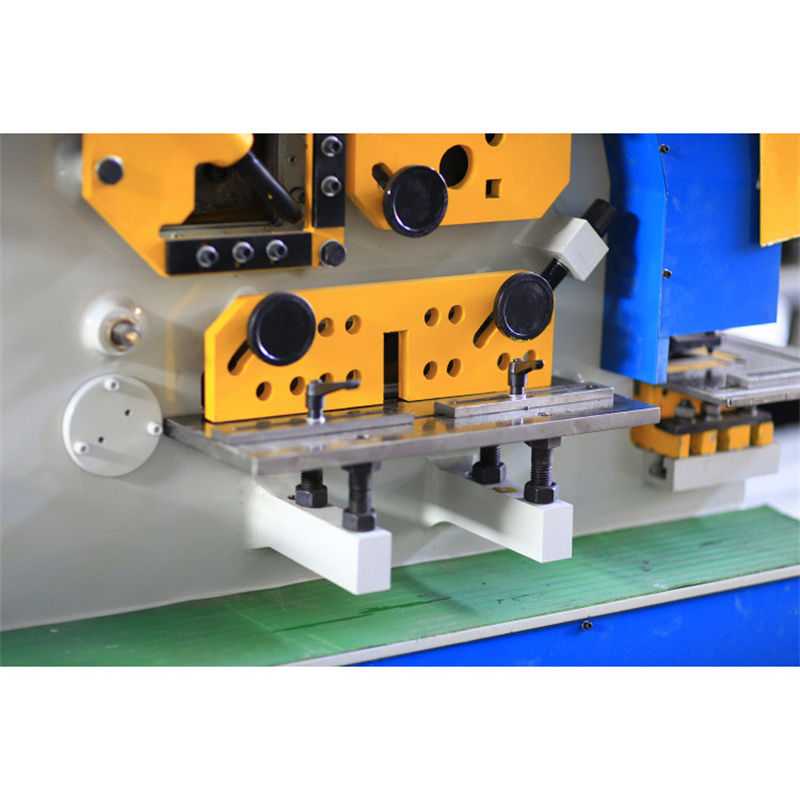 Piccola Punzonatrice Combinata Idraulica Cnc Q35y-16 40 Ton Ironworker