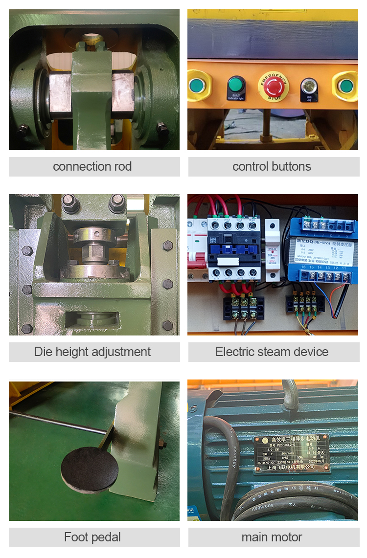 Deepthroat 16 Tons Punch Mechanical Punching Machine For Sheet Metal Punzonatrice meccanica a perforazione profonda da 16 tonnellate per lamiera