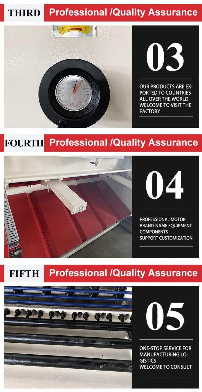 E21 8*2500 Hydraulic Cnc Guillotine Shearing Machine Steel Plate Sheet Metal Cutting E21 8*2500 Cesoia a ghigliottina idraulica CNC per lamiera d'acciaio