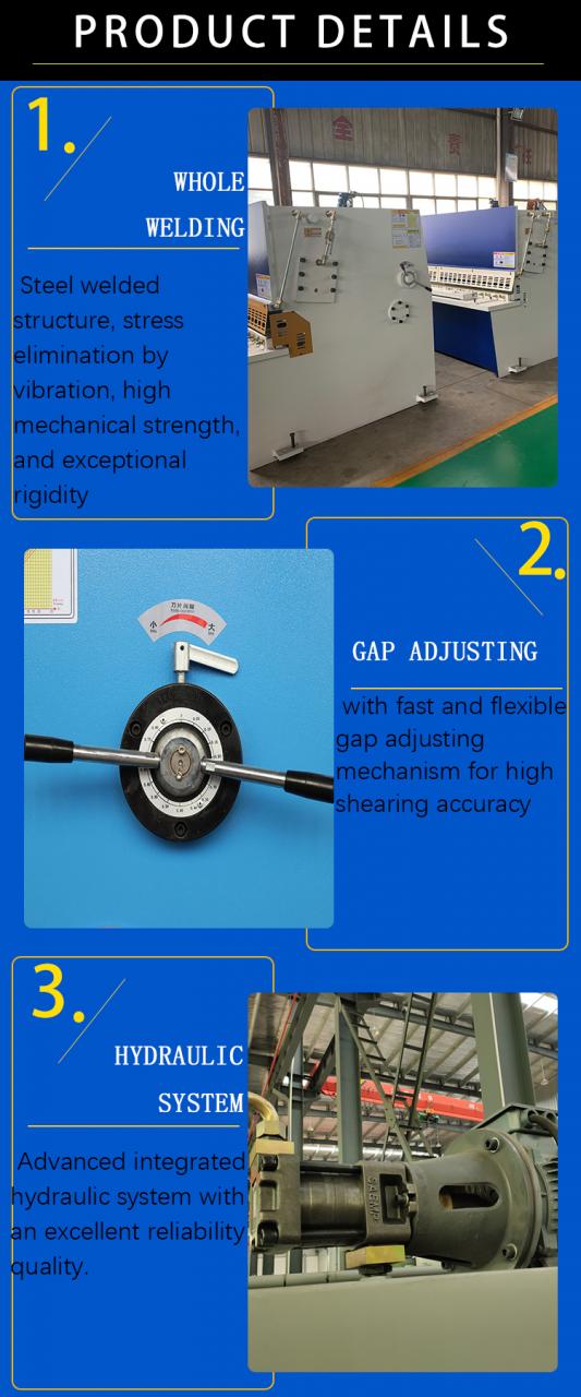 Cesoia a ghigliottina idraulica Qc12y 8*6000mm Lamiera a ghigliottina industriale Lamiera di alluminio Acciaio inossidabile Taglio cesoia M