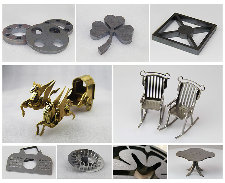 Laser Source 2000w 3000w Fiber Laser Cutting Machine Macchina da taglio laser a fibra 2000w 3000w con sorgente laser