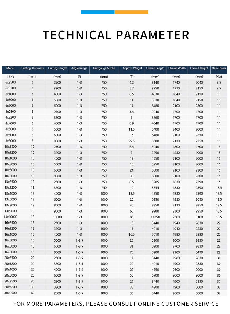 QC11K 10 12 16 mm 3200 4000mm Metal Guillotine Shear CNC Guillotine Shearing Machine QC11K 10 12 16 mm 3200 4000 mm Cesoia a ghigliottina per metallo Cesoia a ghigliottina CNC